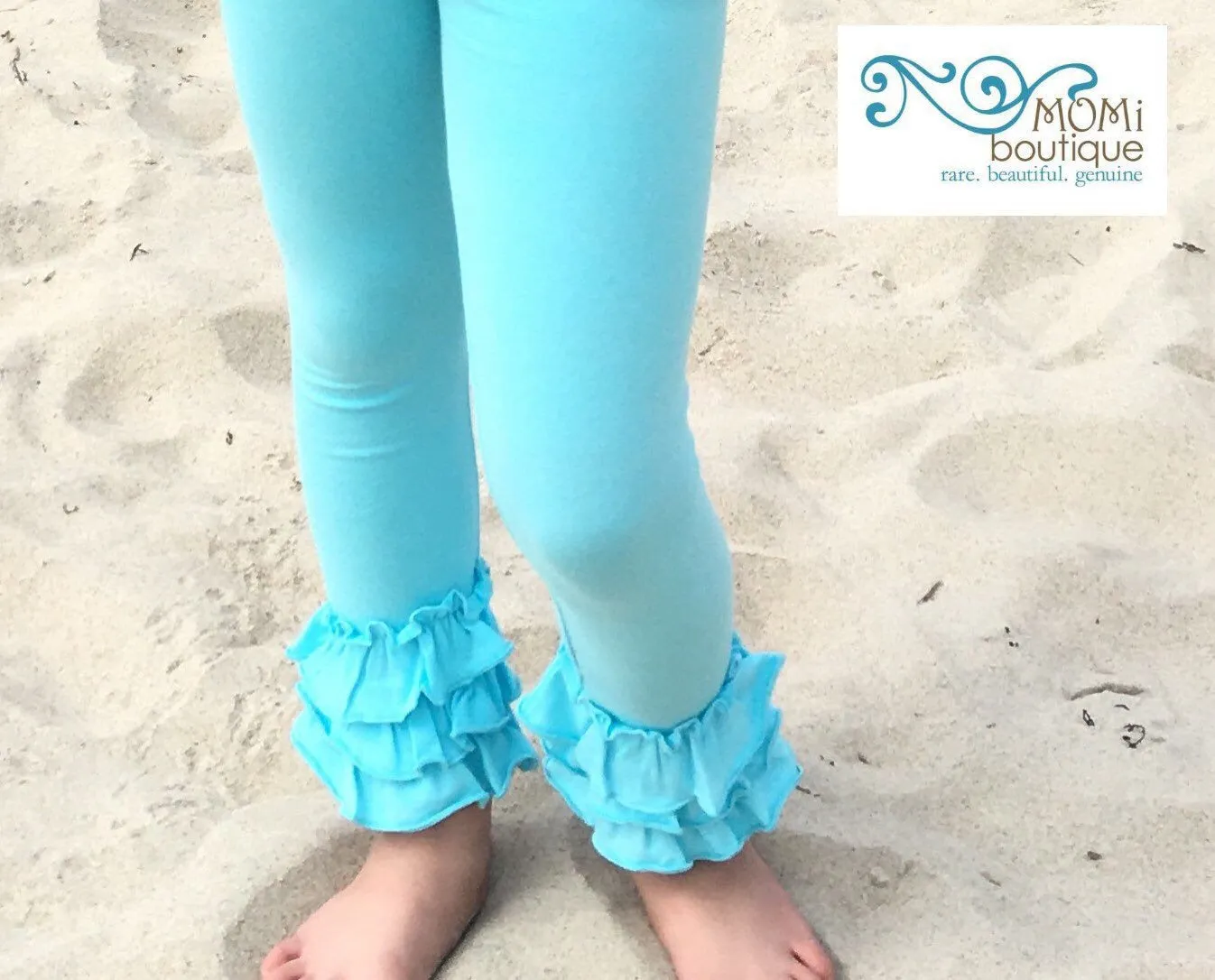 SIZE 8 triple ruffle legging