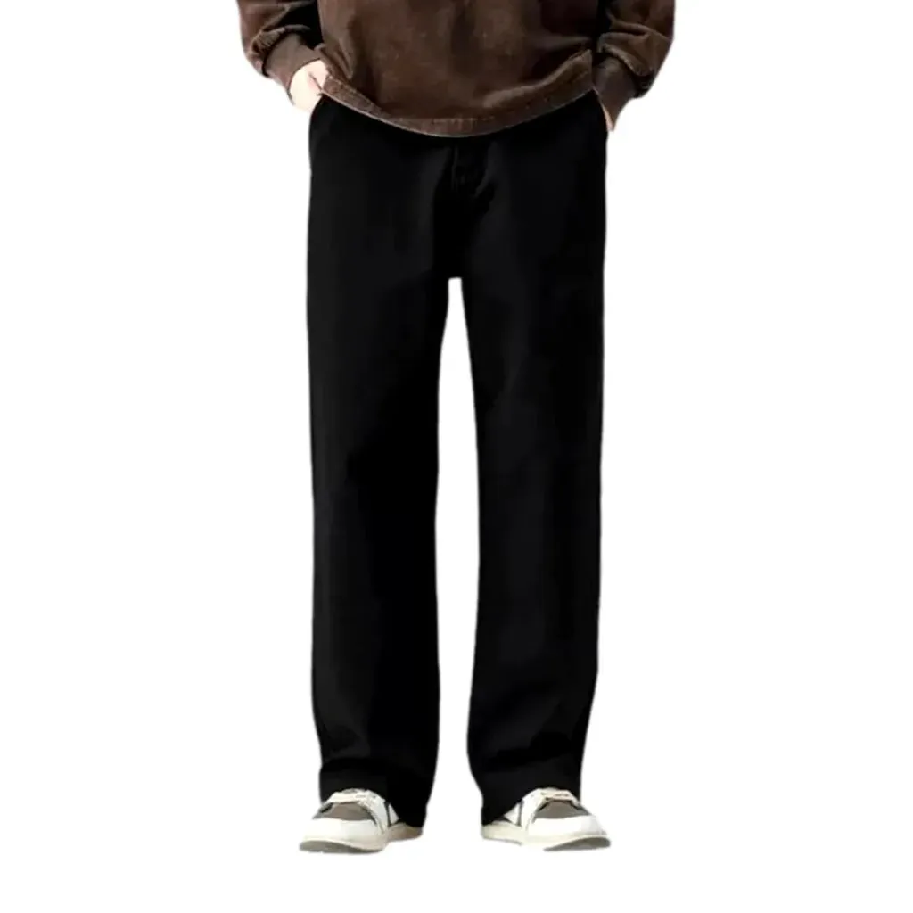 Slouchy fit men's jeans