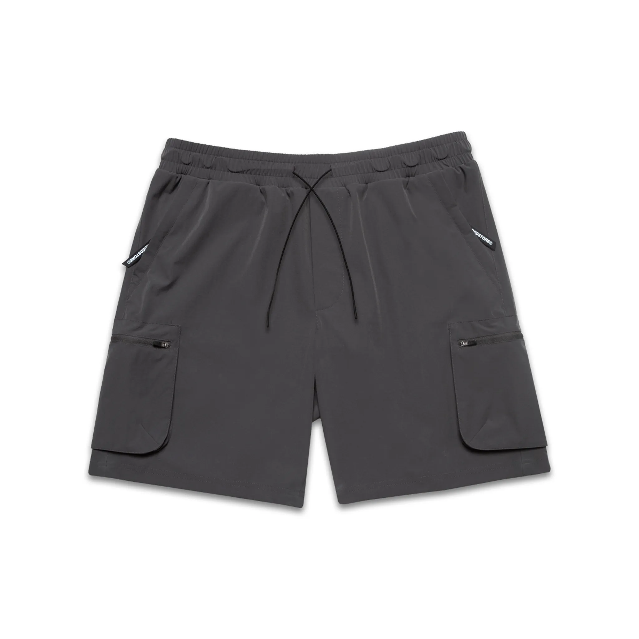 Tech Utility Short | Charcoal
