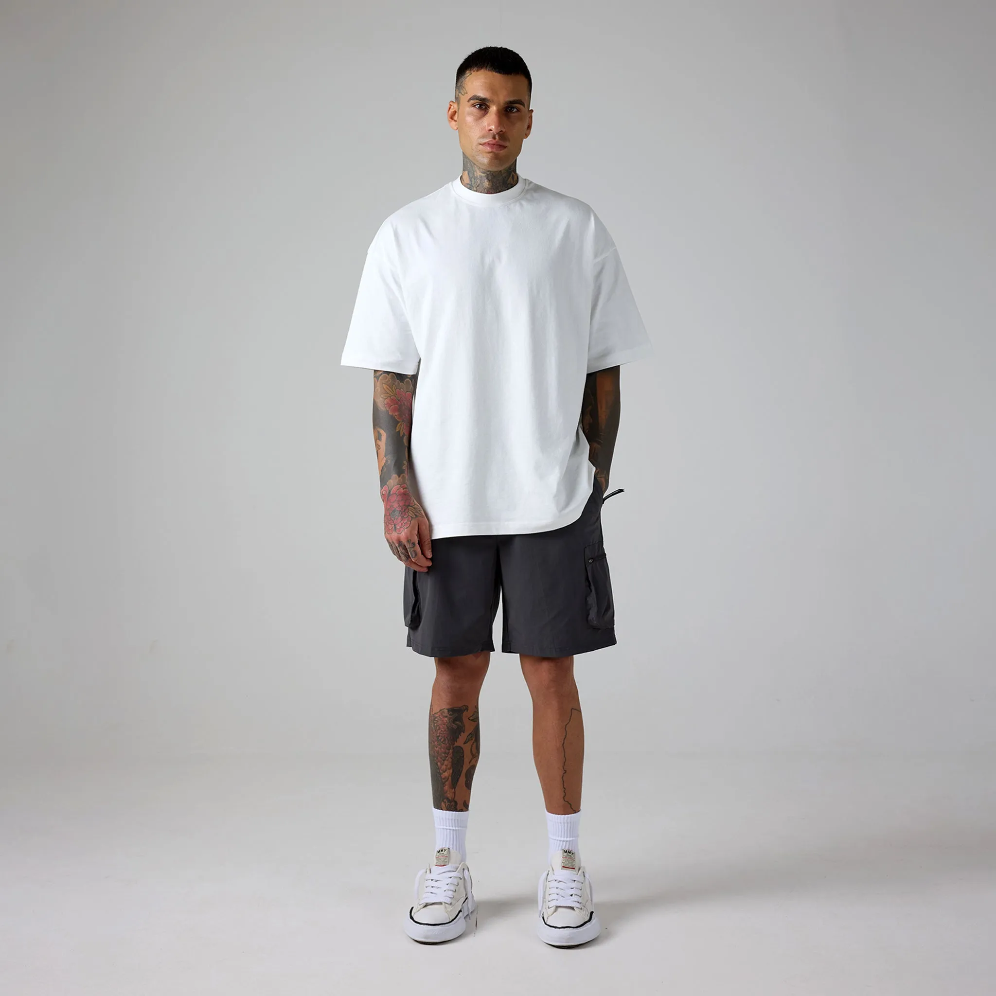Tech Utility Short | Charcoal