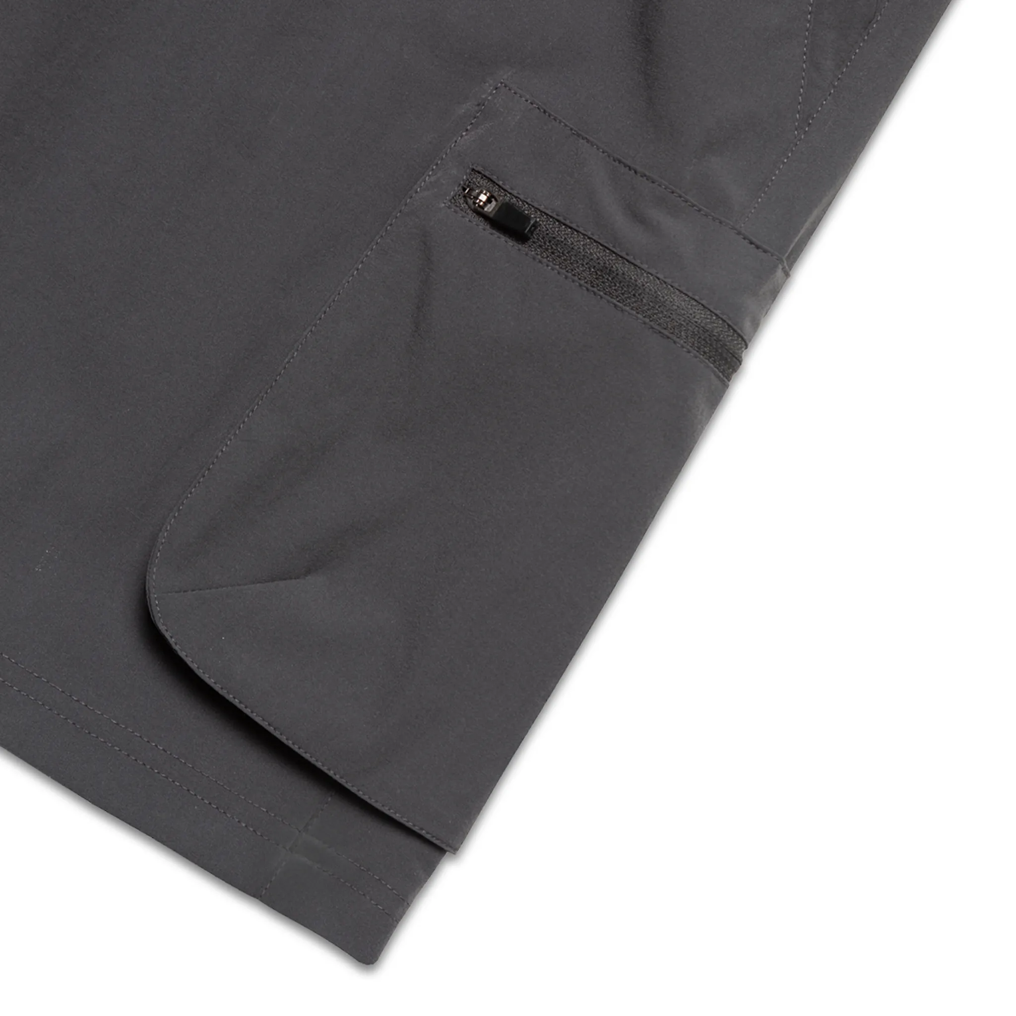 Tech Utility Short | Charcoal