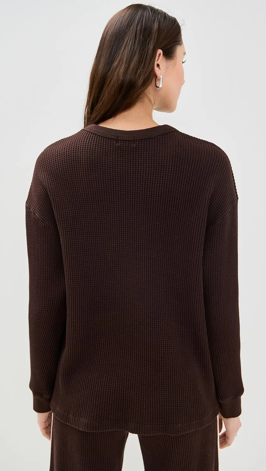 The Thermal Crewneck - Espresso