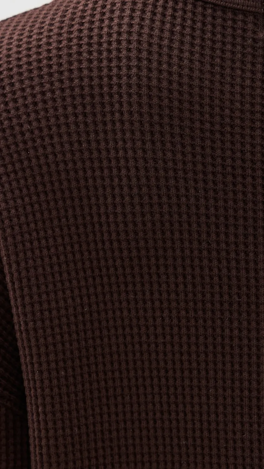 The Thermal Crewneck - Espresso