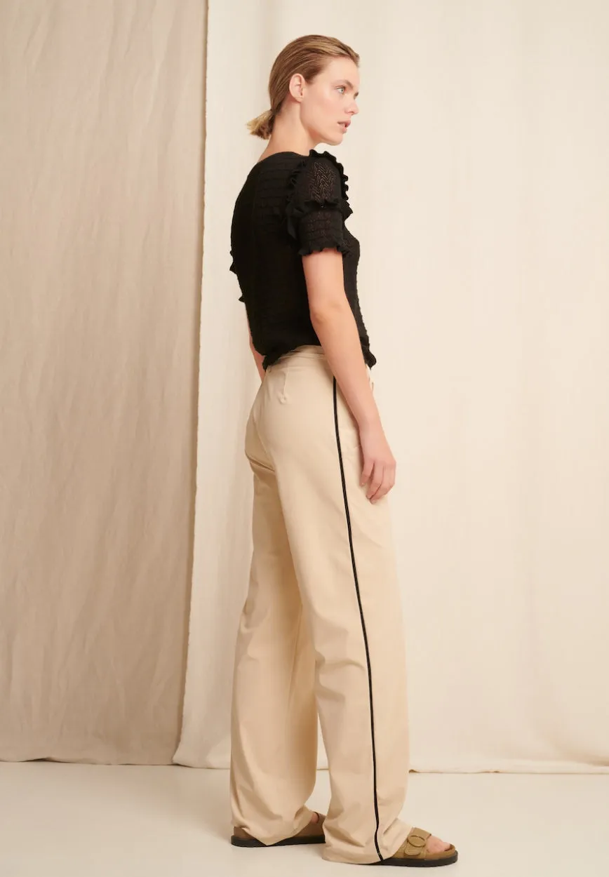 Top Zaza  Organic Cotton | Black