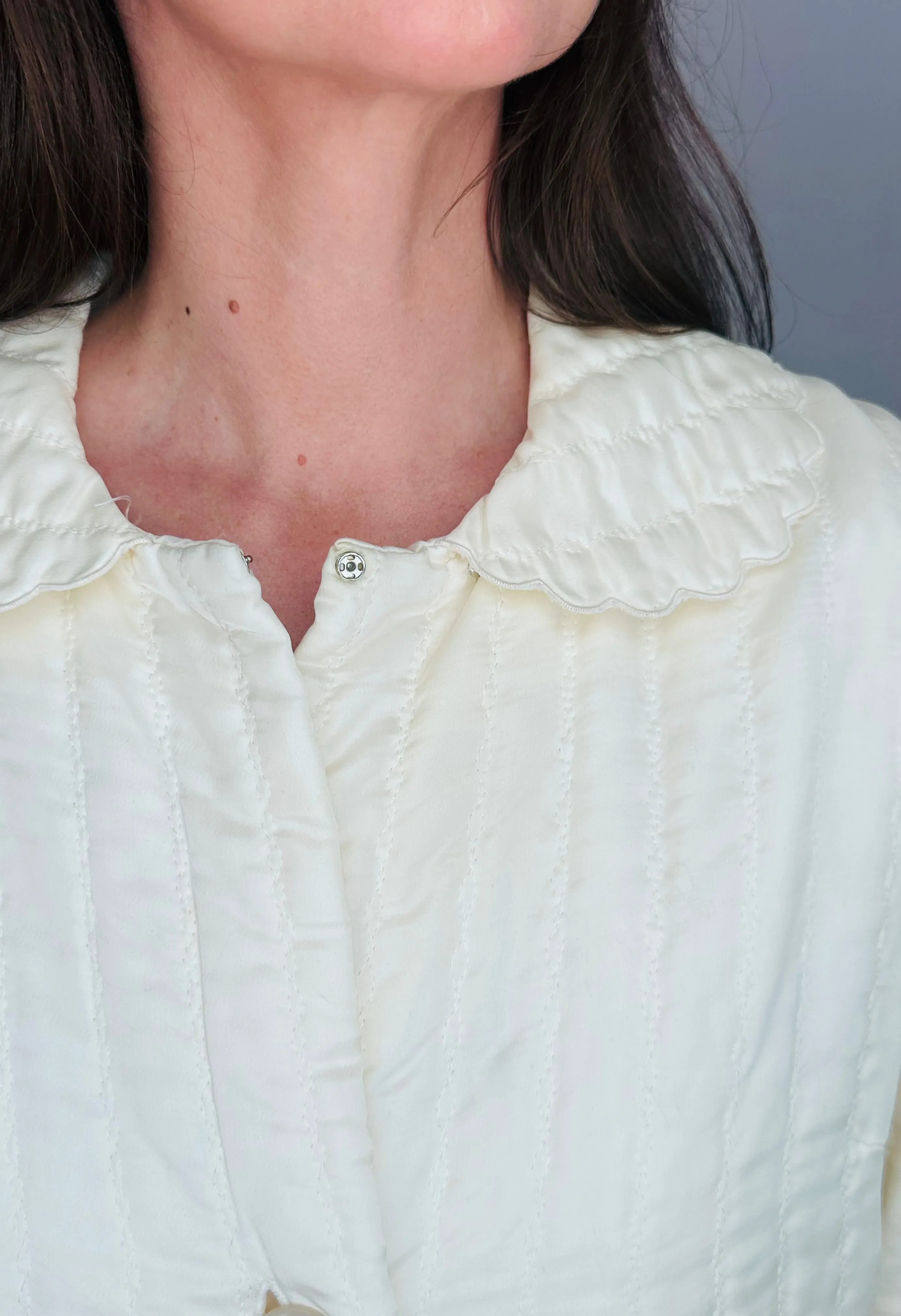 Vintage I. Magnin Silk House Coat