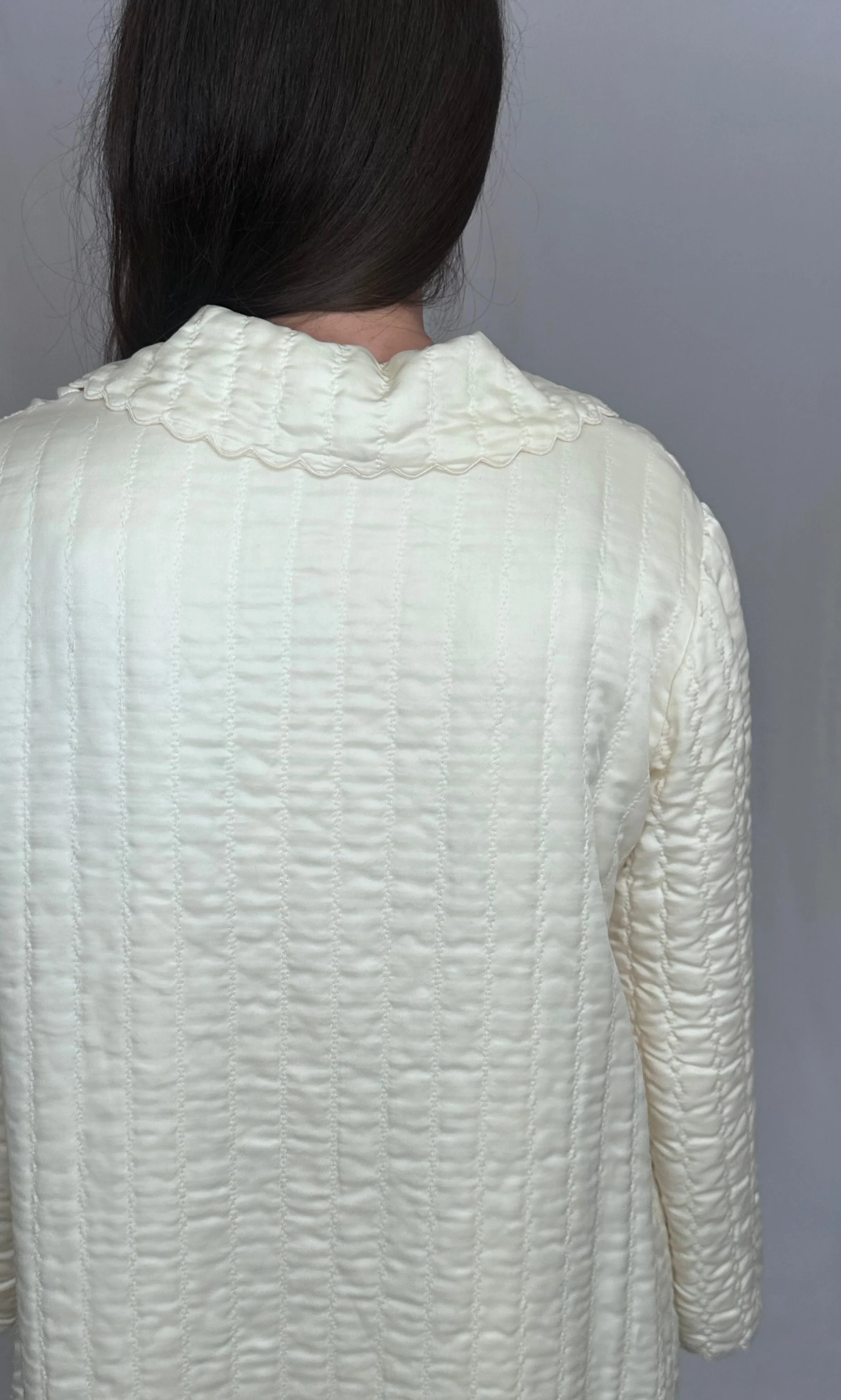 Vintage I. Magnin Silk House Coat