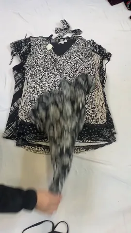 Vintage Y2K Monochrome Tops Mix