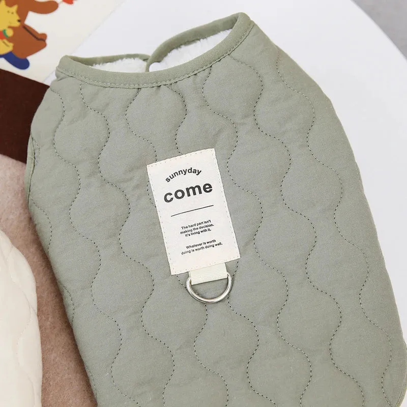 Warm Winter Vest Jacket for Small to Medium Dogs and Cats