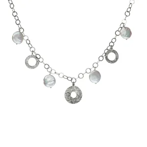 Western Coin Pearl Necklace
