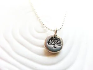Winter Tree Necklace | Pebble Jewelry
