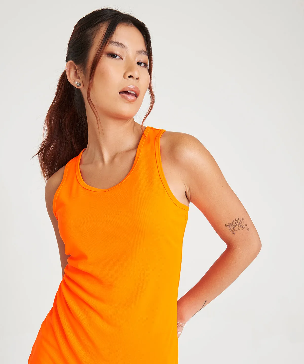 Womens cool vest | Arctic White