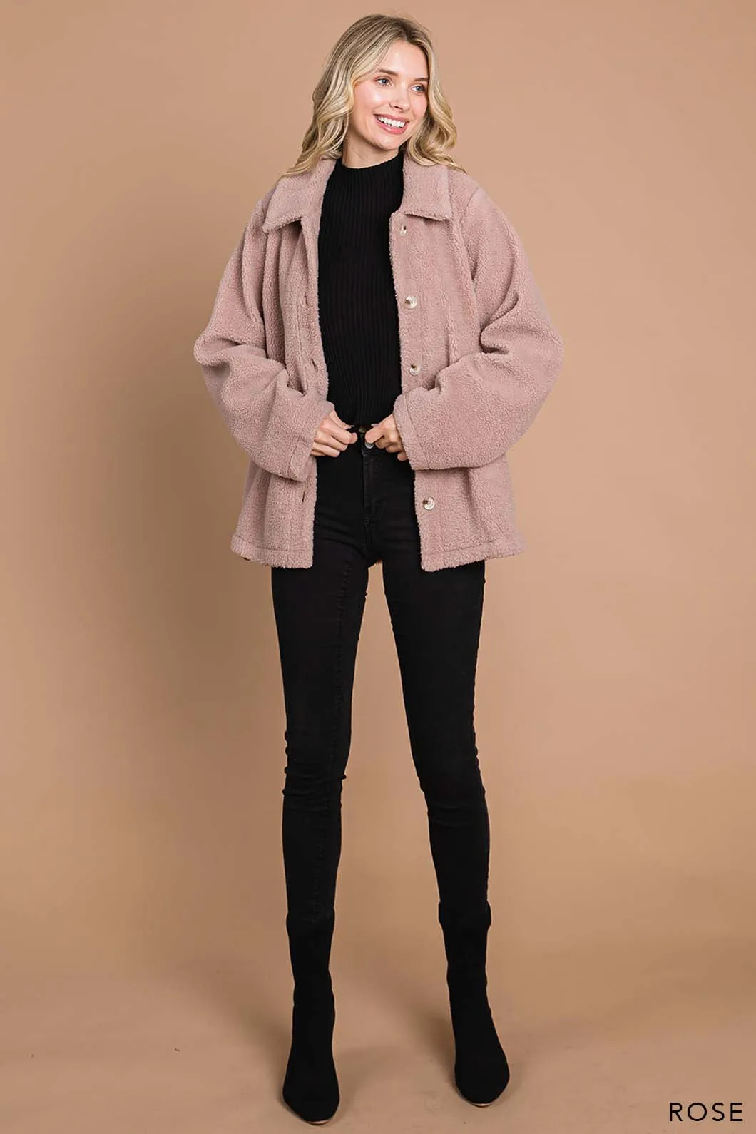 Women's Fleece Shacket