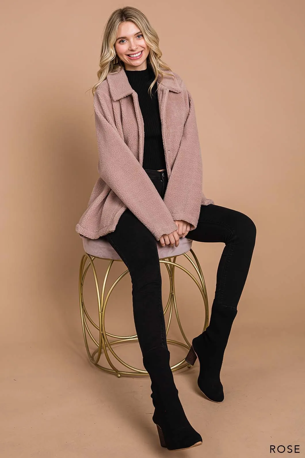Women's Fleece Shacket