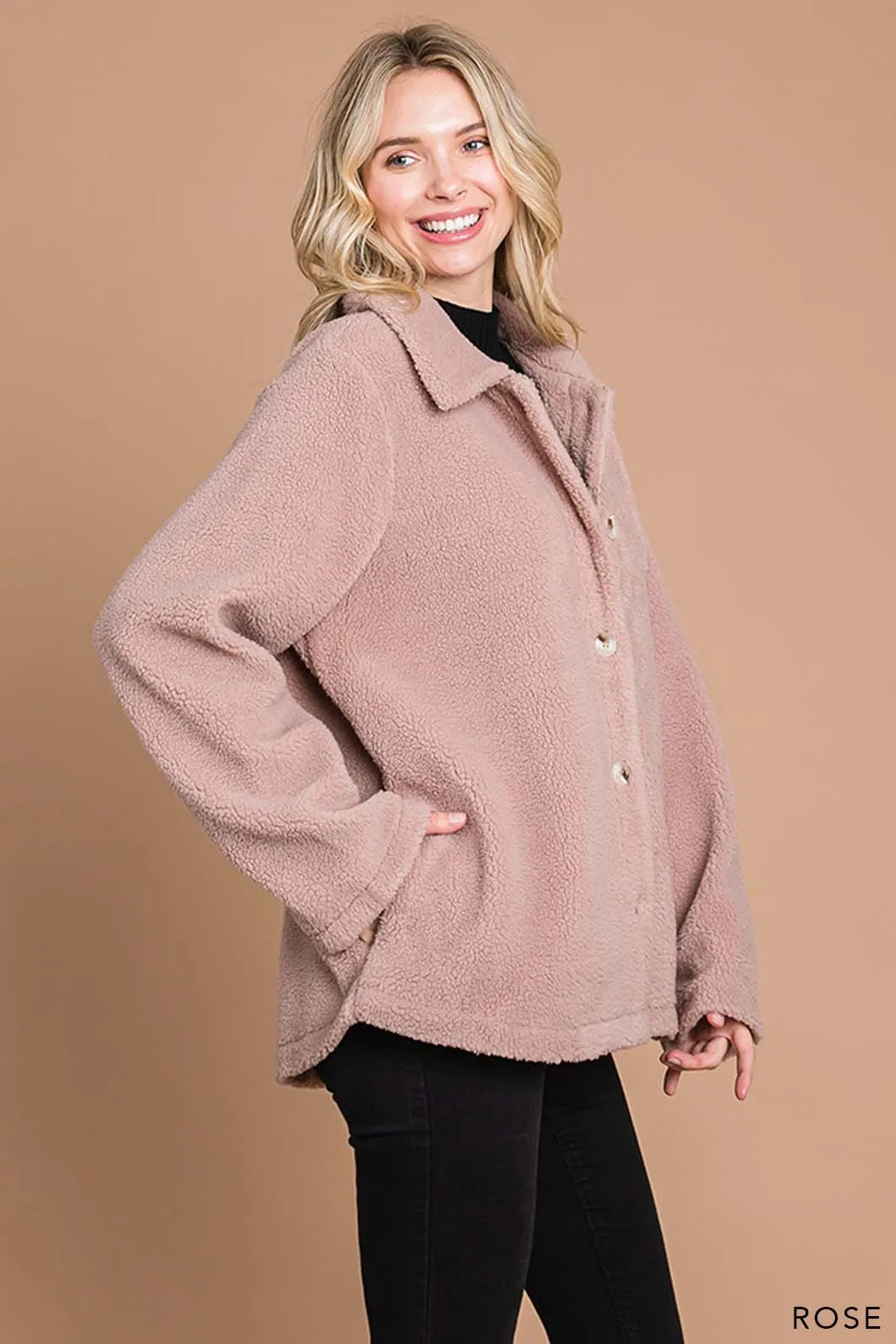 Women's Fleece Shacket