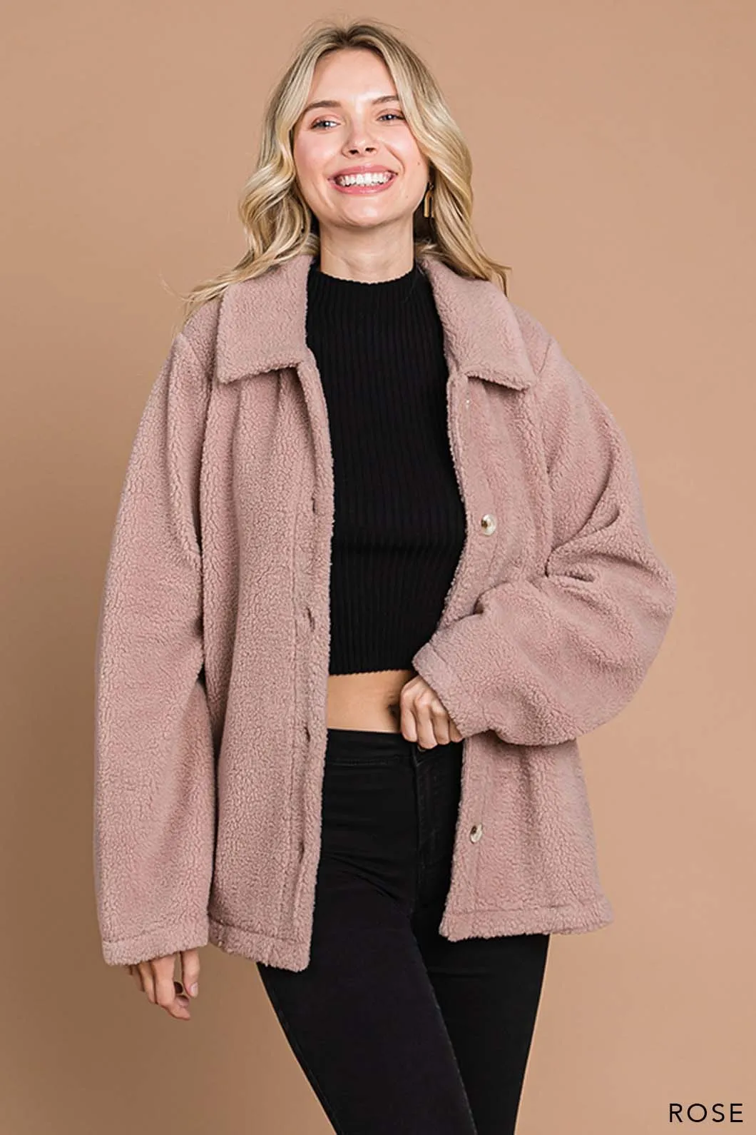 Women's Fleece Shacket