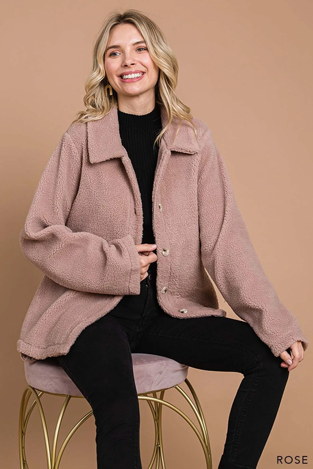 Women's Fleece Shacket