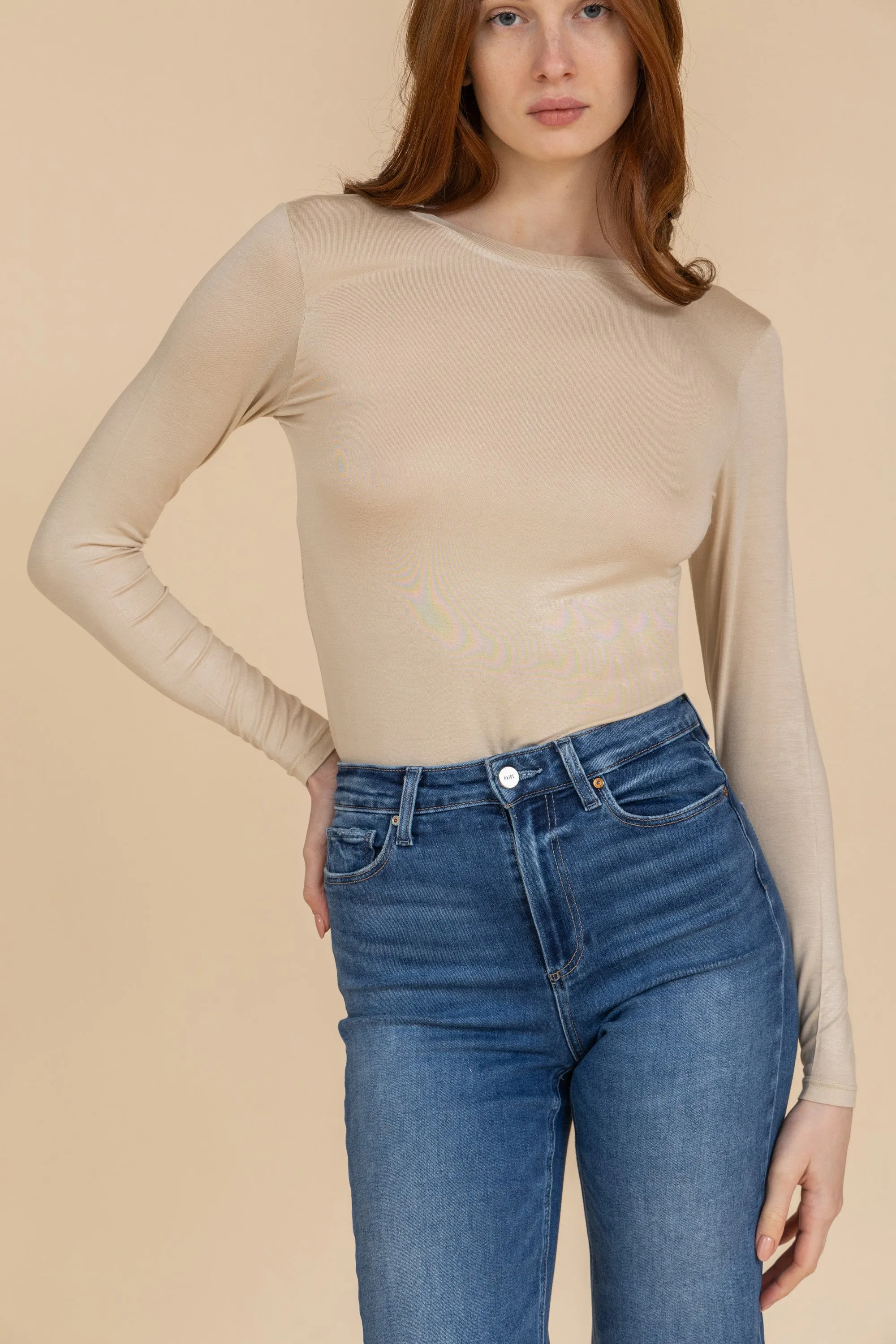 Women's Long Sleeve Viscose Top