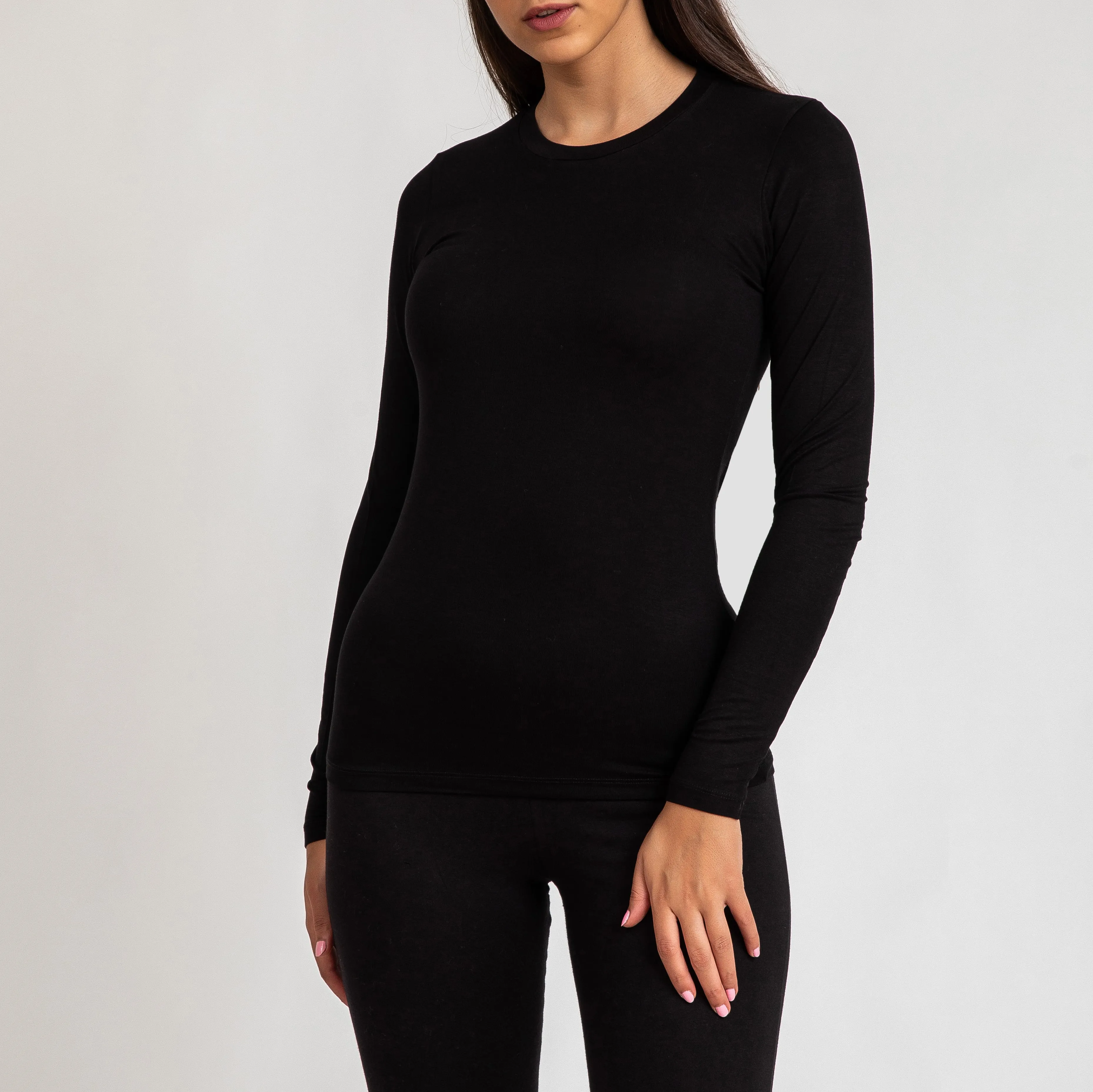 Women's Long Sleeve Viscose Top