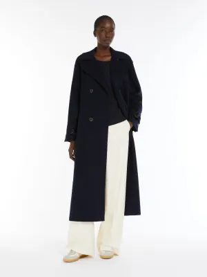 Wool trench coat